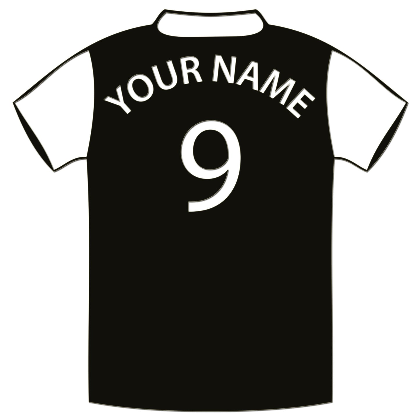 Personalised Football Shirt Sticker-12