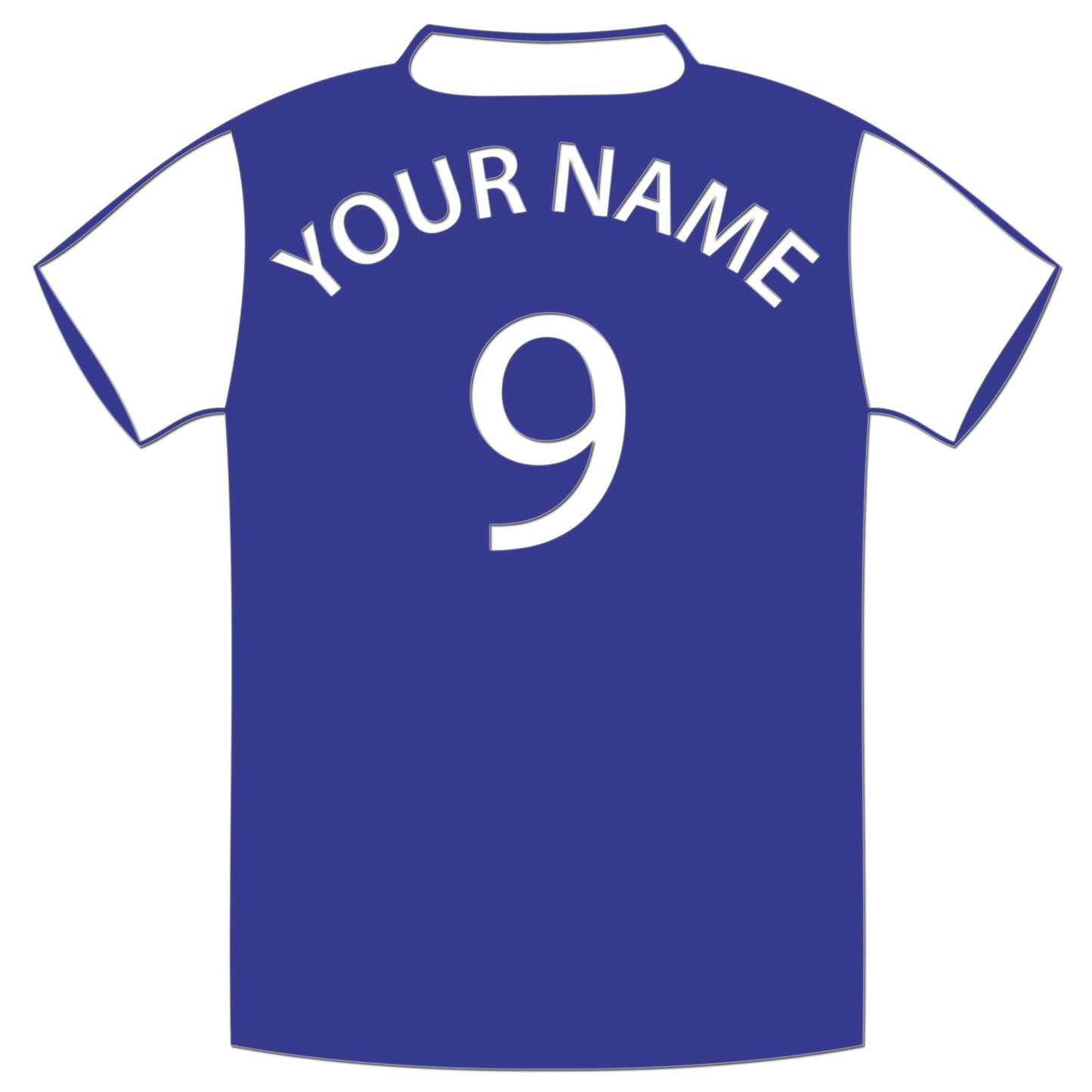 Personalised Football Shirt Sticker-14