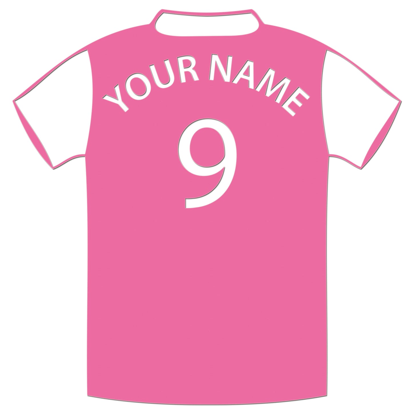 Personalised Football Shirt Sticker-19