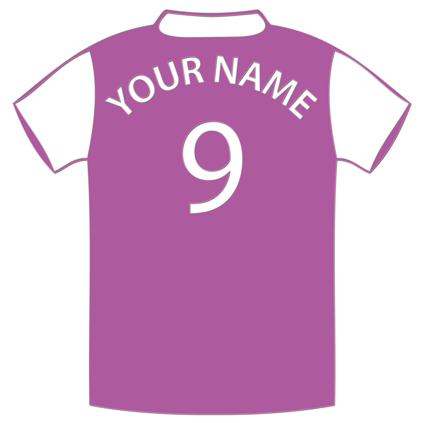Personalised Football Shirt Sticker-20