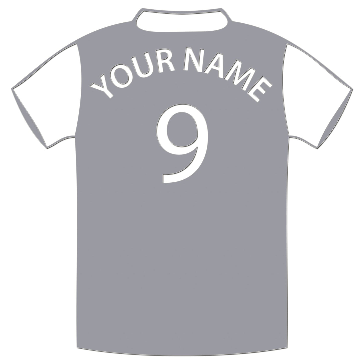 Personalised Football Shirt Sticker-22
