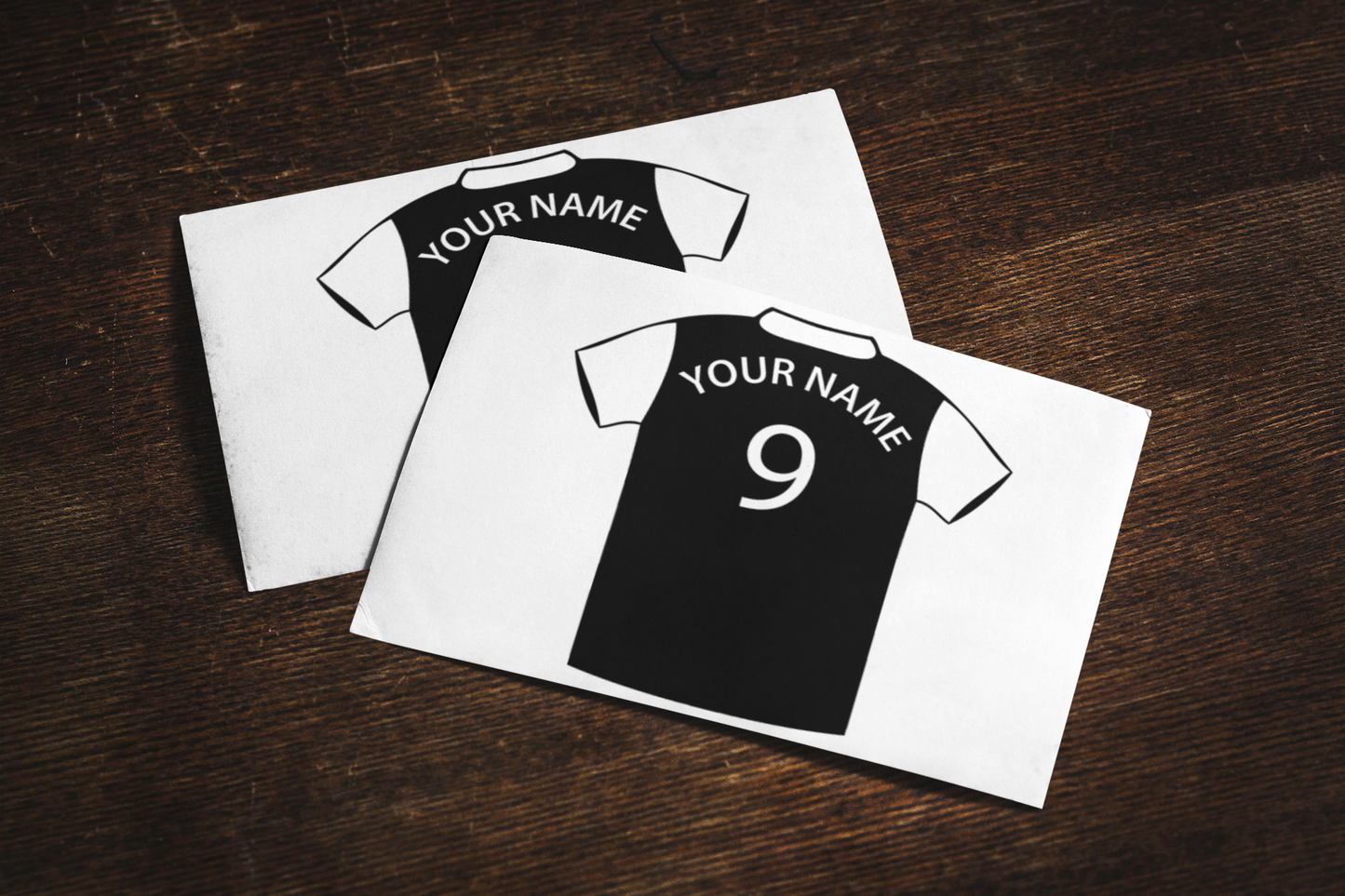 Personalised Football Shirt Sticker-2