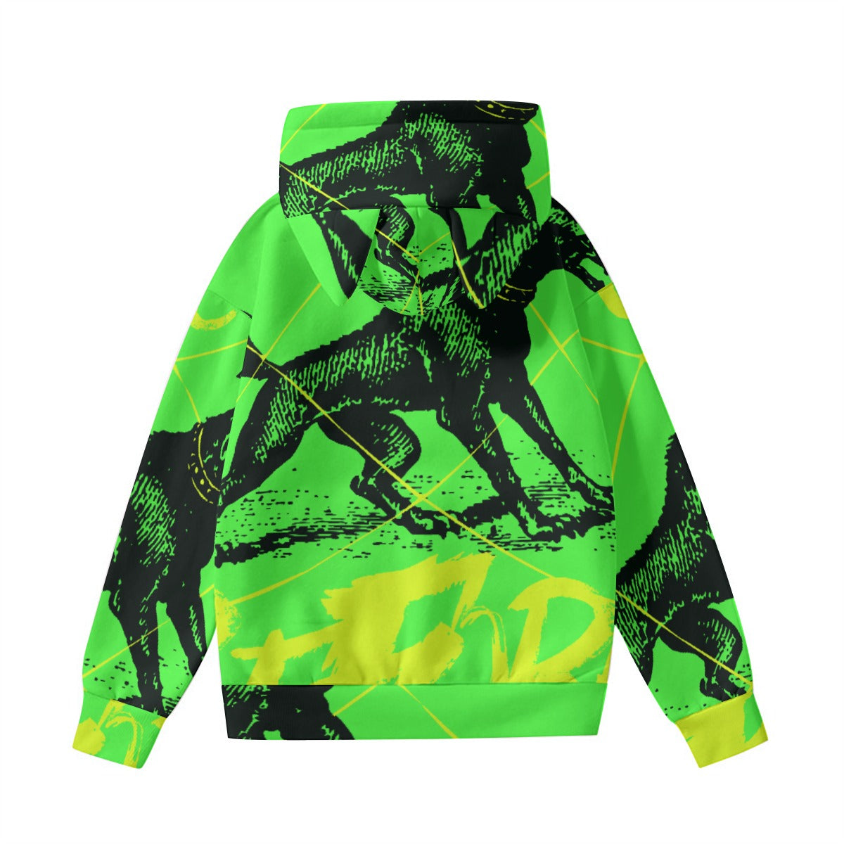 Pullover Hoodie with Ears - Urban Style Unique Graphic Cute Hoodies