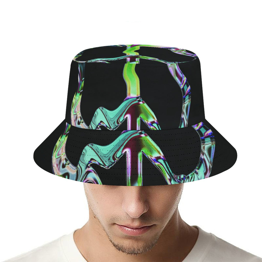Bucket Hat Black Psycho