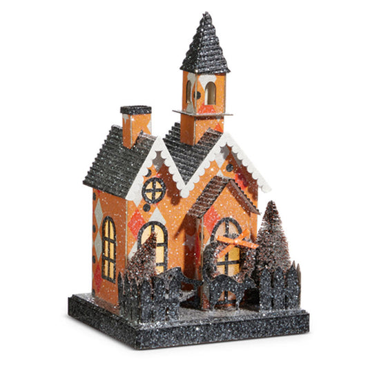 Lighted Halloween Party Church-0