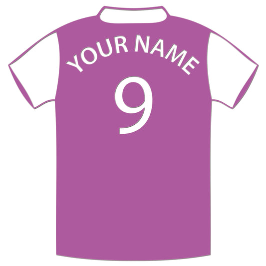 Personalised Football Shirt Sticker-20