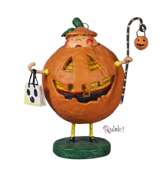 Jack Squash Halloween Figurine by Lori Mitchell-0